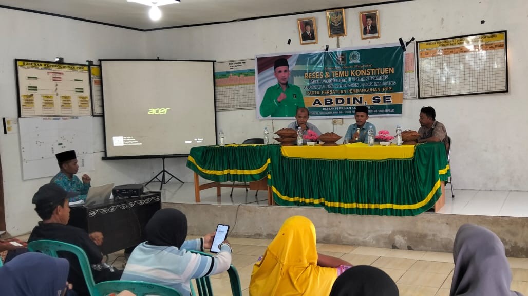 Reses di Siniu, Abdin Tampung Keluhan Relokasi Pasar