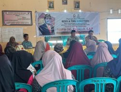 Reses Arifin di Moutong, Warga Keluhkan Jalan dan Banjir