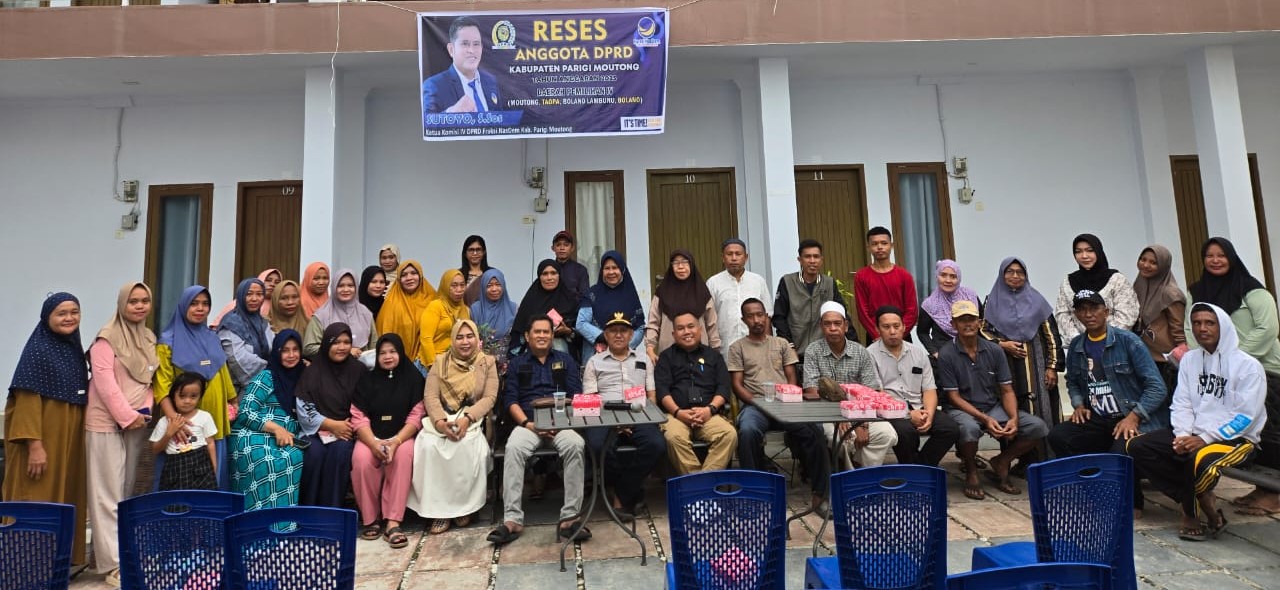 Sutoyo Soroti Jalan Rusak-Krisis Air Bersih di Moutong Tengah