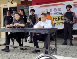 Curi 9 Motor untuk Narkoba, Warga Sinei Diringkus Polisi