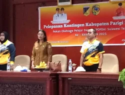 Pemda Parimo Dilepas 29 Atlet Berlaga di POPDA Sulteng