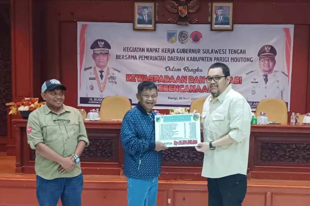 Parigi Moutong Terima Bantuan Rp24 Miliar