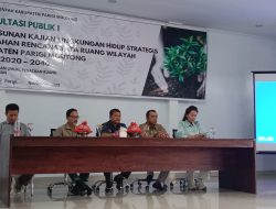 Penyusunan Dokumen KKLHS Revisi RTRW Kabupaten Parimo, Berikut Pesan Wabup