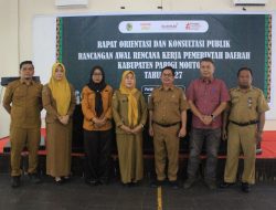 Rapat Orientasi dan Konsultasi Publik Rancangan Awal RKPD 2027 Parigi Moutong