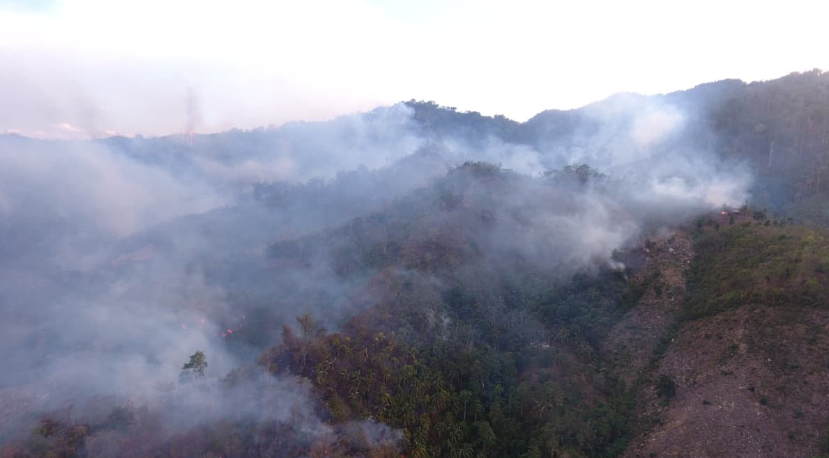 BPBD Parigi Moutong Tambah Personel Atasi Karhutla