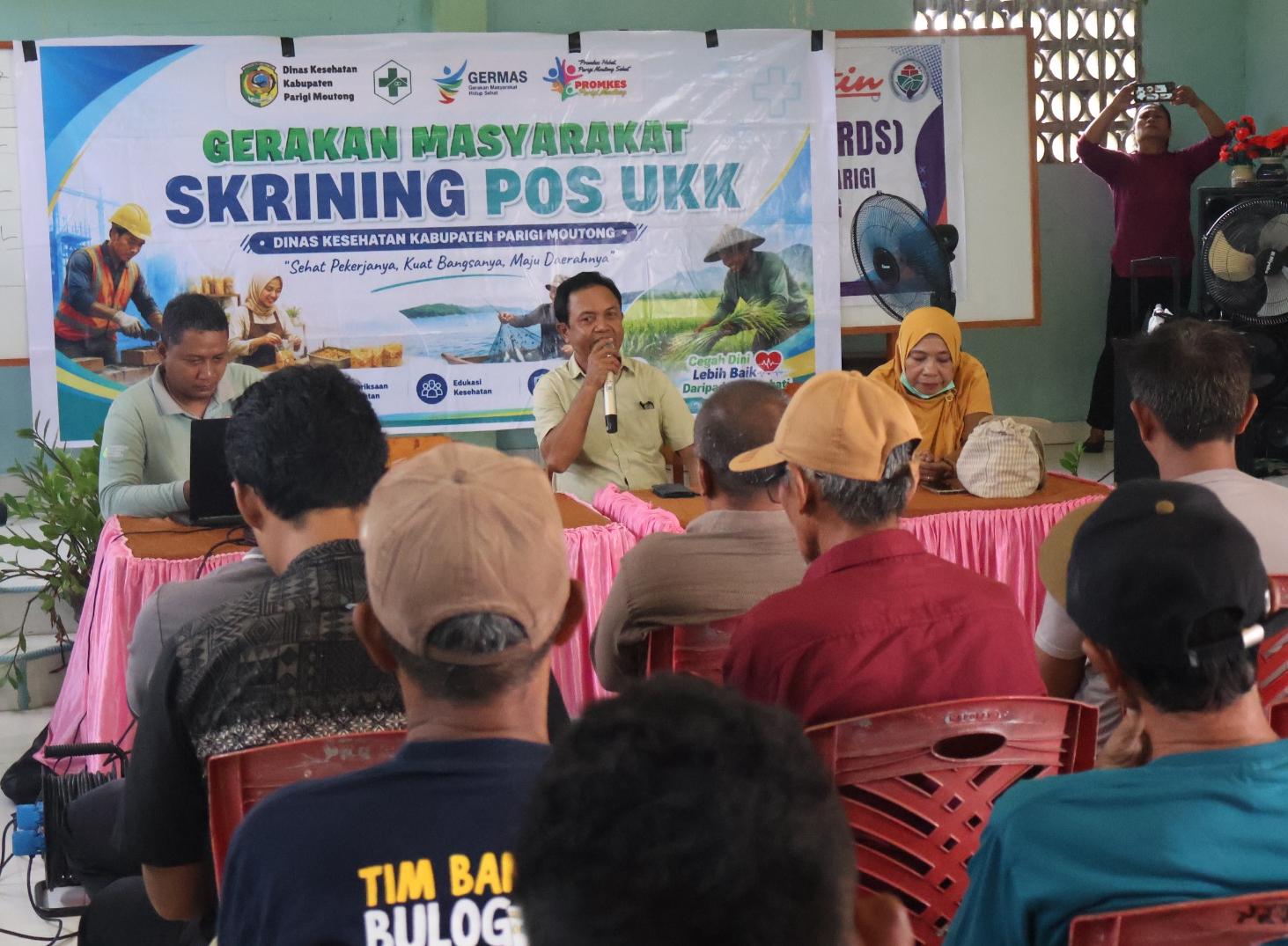 Dinkes Parigi Moutong Dekatkan Layanan Kesehatan ke Pekerja
