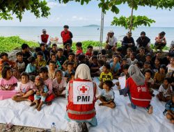 PMI Parigi Moutong Kembalikan Keceriaan Anak Pascabencana