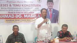 Reses Ahmad Mabela di Toribulu, Warga Usulkan Bantuan Pertanian-Perikanan