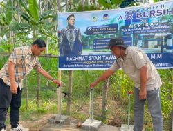 Warga Jono Kalora Tak Lagi Jauh Mengambil Air Bersih